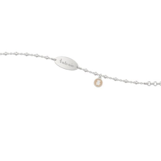 Bracciale bimbo argento