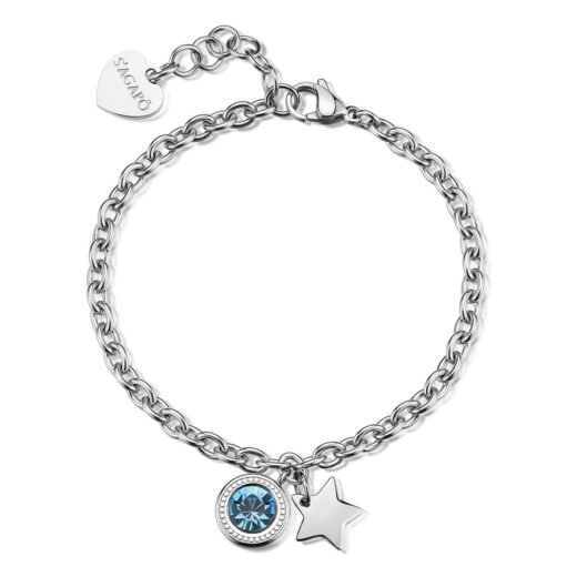 BRACCIALE SAGAPO' ACCIAIO DONNA