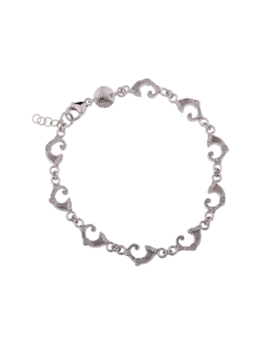 BRACCIALE GBS IN ARGENTO