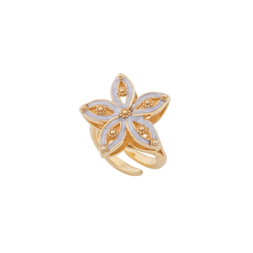 ANELLO ROYALE GBS ARGENTO 925 DORATO