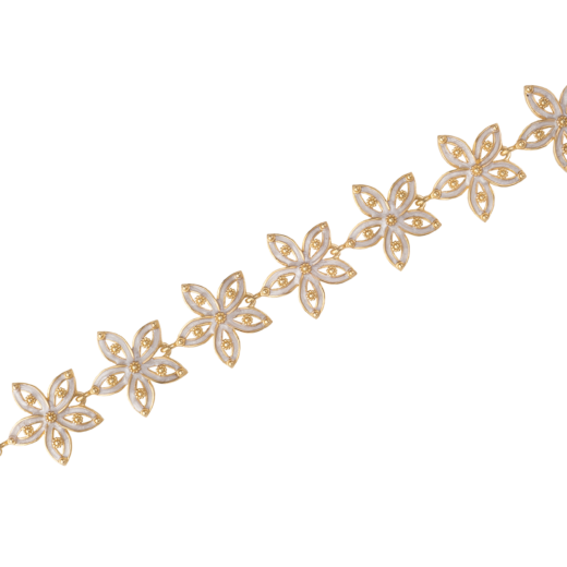 BRACCIALE ROYALE GBS ARGENTO 925 DORATO