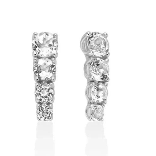 ORECCHINI MILUNA ARGENTO 925