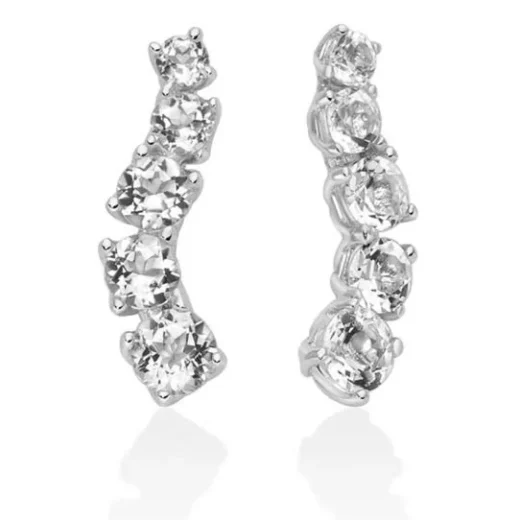 ORECCHINI MILUNA ARGENTO 925